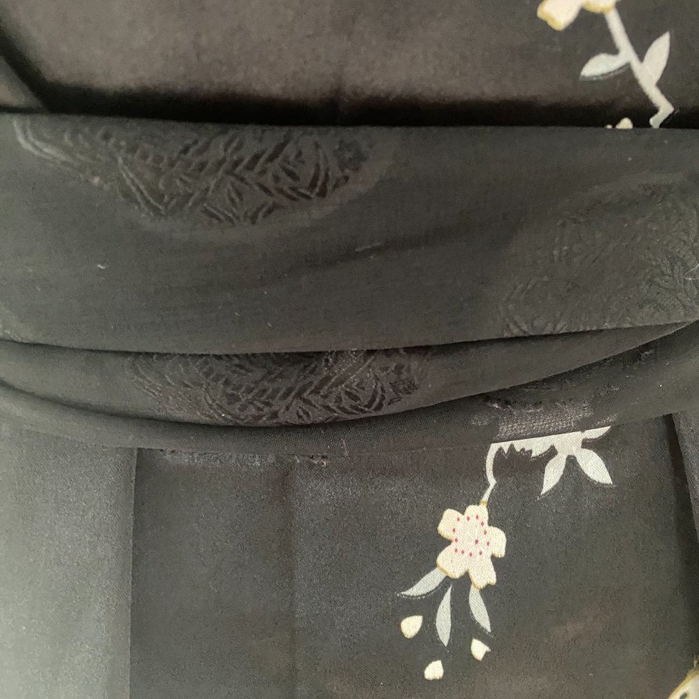 AS NEW SAM WELL SILK LONG ROBE/KIMINO JACKET - ONE SIZE - Picture 10 of 16